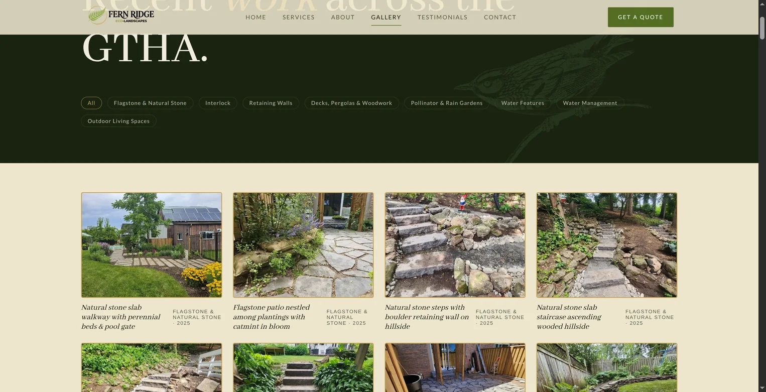 Fern Ridge Eco-Landscapes screen 1