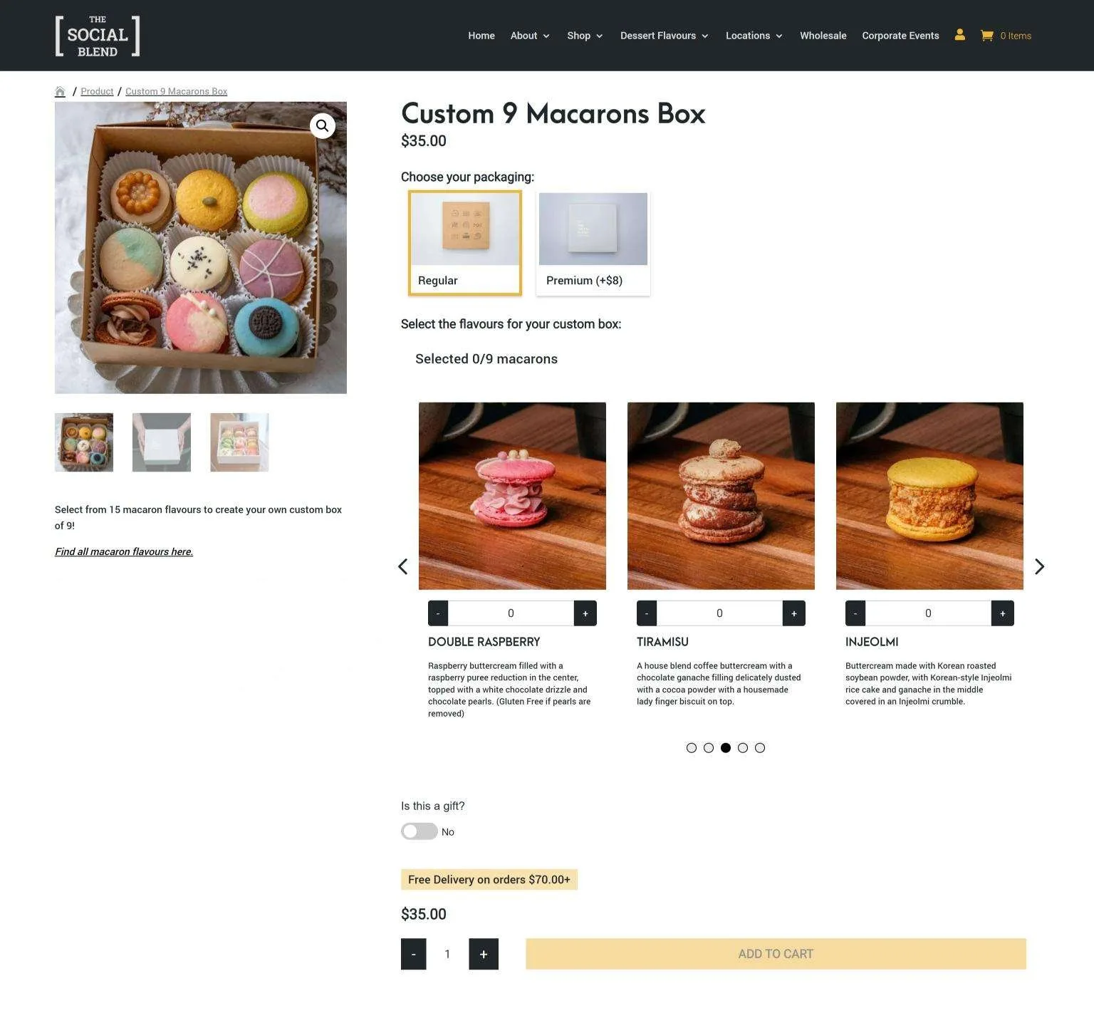 The Social Blend screen 1