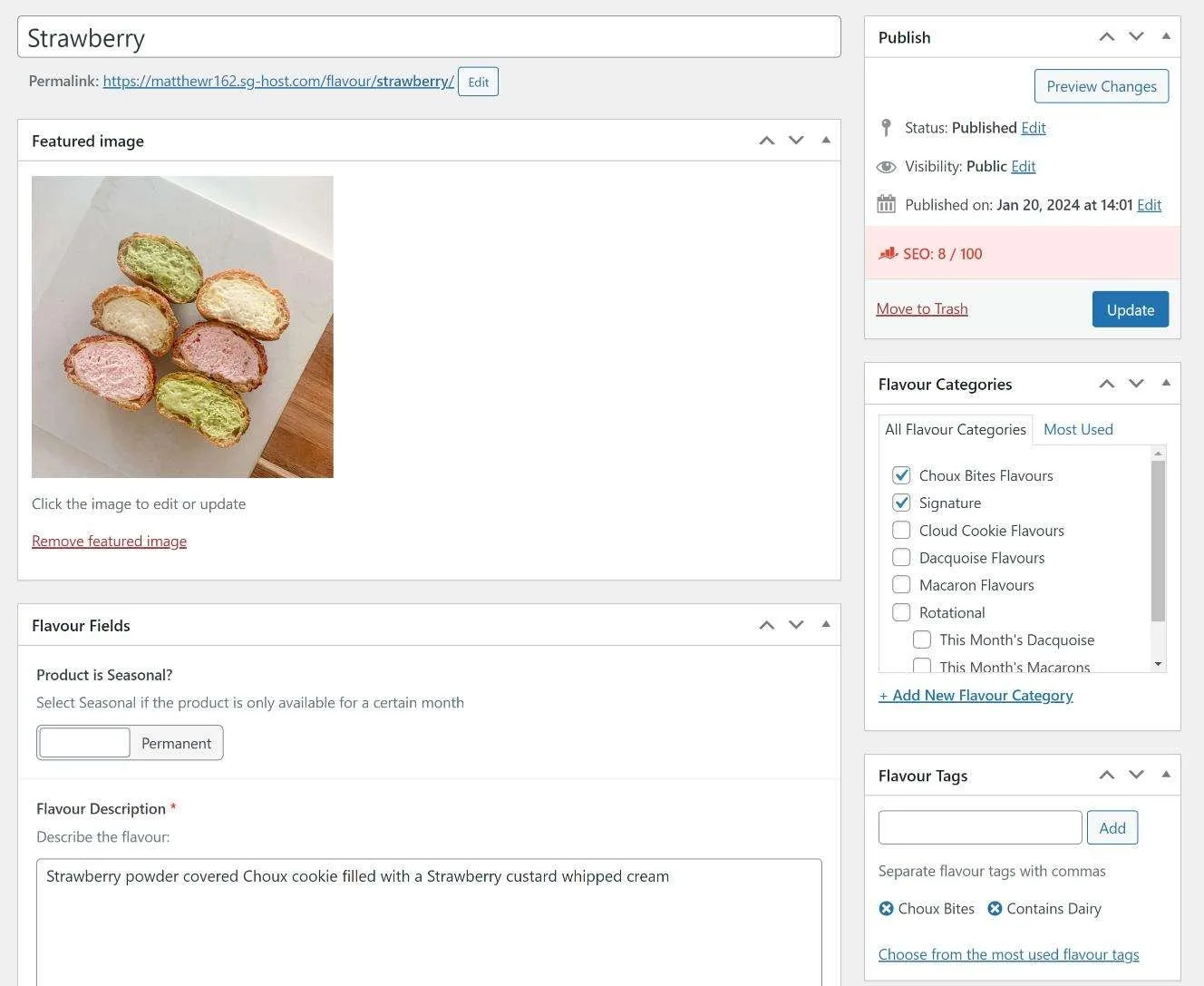 The Social Blend screen 2